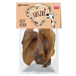 PAKA ZWIERZAKA SUSZKI Uszy dzika gryzak dla psa 2szt.