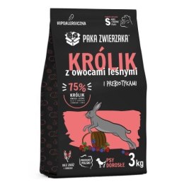 PAKA ZWIERZAKA Sucha karma z królika i owoce leśne 