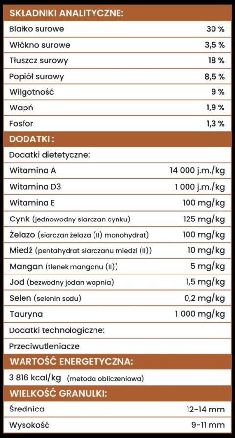 PERRO Karma sucha Wołowina z jagnięciną - bezzbożowa karma sucha dla psów dorosłych średnich i dużych ras PRÓBKA 60g