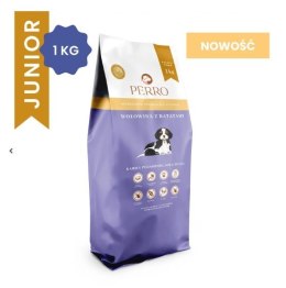 PERRO Wołowina z batatami -Karma sucha dla szczeniąt wszystkich ras- bezzbożowa formuła 1kg