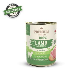 POKUSA PREMIUM SELECTION KARMA MOKRA dla psa 100% Jagnięciny 400g
