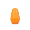 RUCAN CONIC Big Orange - L, średnio twarda, pomarańczowa zabawka na przysmaki dla psa