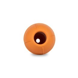 RUCAN CONIC Medium Orange - M, średnio twarda, pomarańczowa zabawka na przysmaki dla psa