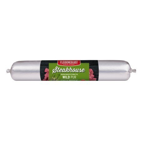 STEAKHOUSE- PURE GAME 600G - karma mokra dla psa z dziczyzna i królik
