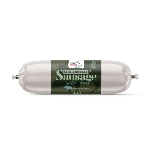 SYTA MICHA Prime Meat Kiełbaska treningowa dla psa z dzikiem 80g