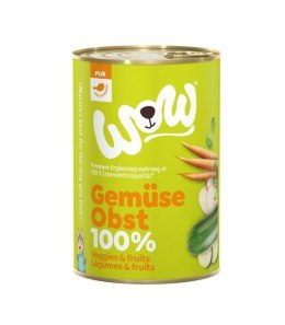 WOW Gemüse Obst - warzywa i owoce karma warzywna dla psa 400g