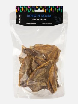 WOW!HAU - Dorsz ze skórą przysmak dla psa 120g