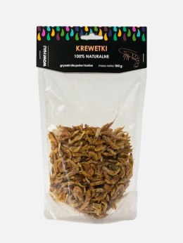 WOW!HAU - Krewetki suszone dla psa i kota 100g