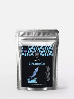 WOW!HAU - Mus z pstrąga karma mokra dla psa - saszetka 300g