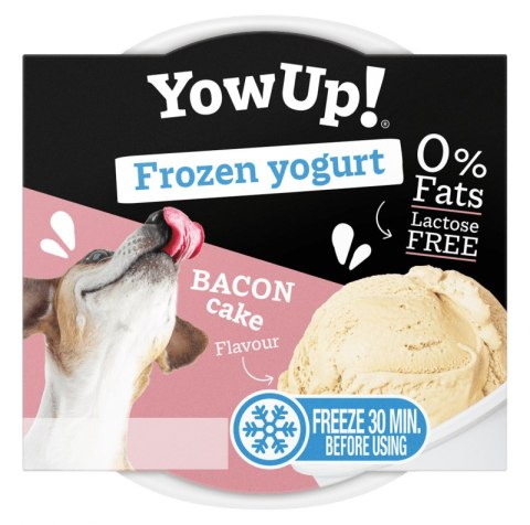 YOW UP! Bacon Cake FROZEN YOGURT Jogurtowe lody dla psa 110g