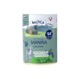 BALTICA Karma mokra dla psa Sarnina z jeżyną 400g