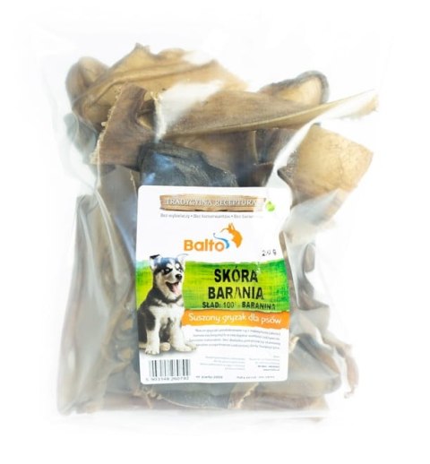BALTO Skóra dzika- naturalny gryzak dla psa 100g BALTO Skóra dzika- naturalny gryzak dla psa 100g