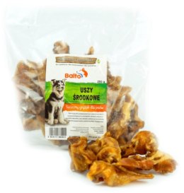 BALTO Ucho wieprzowe środkowe- naturalny gryzak dla psa 250g