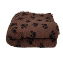 BUBA Legowisko DRY BED 28mm antypoślizgowe brąz & czarne łapki 50x37 mm