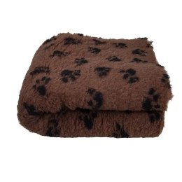 BUBA Legowisko DRY BED 28mm antypoślizgowe brąz & czarne łapki 50x37 mm