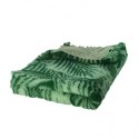BUBA Legowisko DRY BED 28mm antypoślizgowe zielone w liście 75x50
