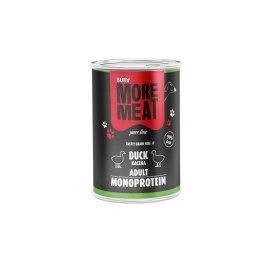 BUBA More Meat MONO Pure mokra dla psa 99% mięsa mięśniowego z kaczki 400g