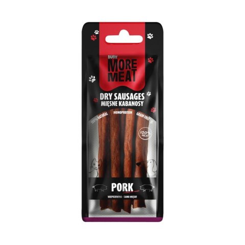 BUBA More Meat kabanosy dla psa z wieprzowiny 70g BUBA More Meat kabanosy dla psa z wieprzowiny 70g