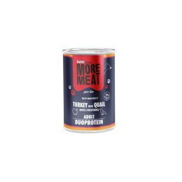 BUBAlicious More Meat DUO Pure Indyk i Przepiórka 400g