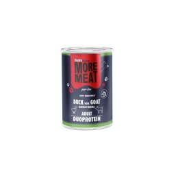 BUBAlicious More Meat DUO Pure KACZKA I KOZA 400g