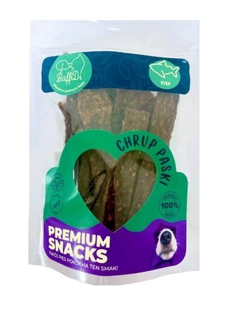 BaffiDi ChrupPaski dla psa - flądra/dorsz 100g BaffiDi ChrupPaski dla psa - flądra/dorsz 100g