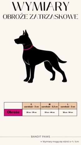BanditPaws- Obroża dla psa- DOGPRESSO M