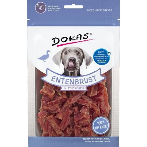 DOKAS MINIS- mini przysmaki dla psa FILET Z PIERSI KACZKI 70g DOKAS MINIS- mini przysmaki dla psa FILET Z PIERSI KACZKI 70g