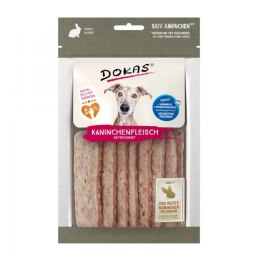 DOKAS Mięsne paski z królika dla psa 70g