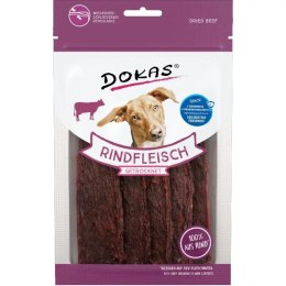 DOKAS Mięsne paski z polędwicy wołowej dla psa 70g