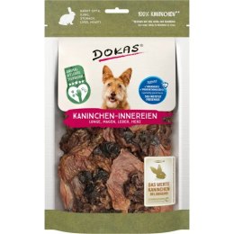 DOKAS Podroby z królika dla psa 100g