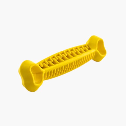 FIBOO- Fiboone dental MONSTER- gryzak dla psa żółty 25cm