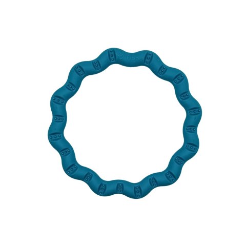 FIBOO- Fringoo MAXI niebieski- 2w1 szarpak i ring ⌀18cm