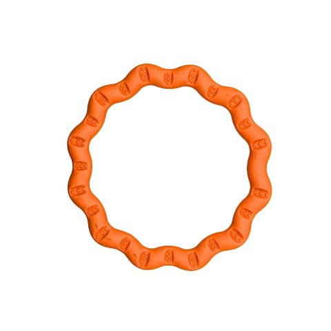 FIBOO- Fringoo MAXI pomarańczowy- 2w1 szarpak i ring ⌀18cm