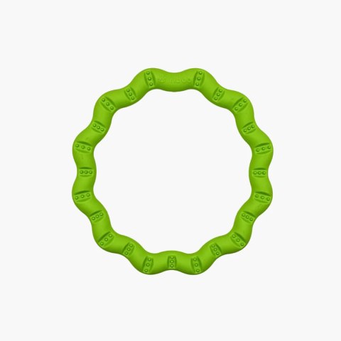 FIBOO- Fringoo MAXI zielony- 2w1 szarpak i ring ⌀18cm