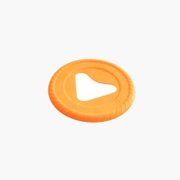 FIBOO- Frisboo MINI pomarańczowy- latający dysk dla psa 17cm