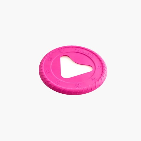 FIBOO- Frisboo MINI różowy- latający dysk dla psa 17cm