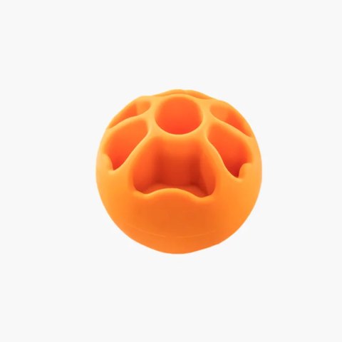 FIBOO- Snack Fibooll JUMBO- kula smakula dla psa pomarańczowa 8cm