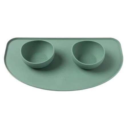 FUZZYARD Taca z silikonu pod miski - Mirtowa Zieleń 53 cm x 30 cm FUZZYARD Taca z silikonu pod miski - Mirtowa Zieleń 53 cm x 30 cm
