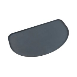 FUZZYARD Taca z silikonu pod miski - Szary Łupek 53 cm x 30 cm