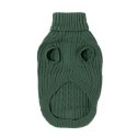 FuzzYard Sweter z dzianiny Life- Mirtowa Zieleń rozmiar 2