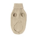 FuzzYard Sweter z dzianiny Life- Piaskowy rozmiar 2