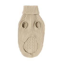FuzzYard Sweter z dzianiny Life- Piaskowy rozmiar 3