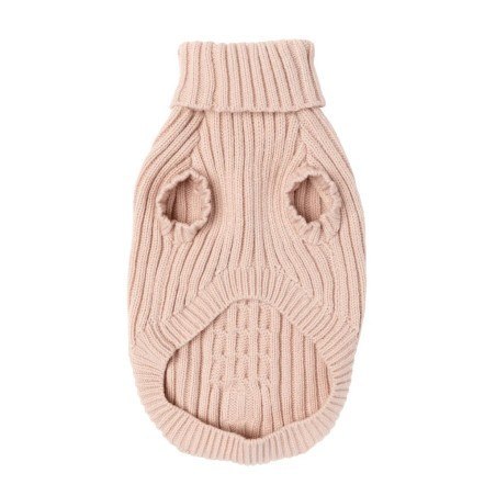 FuzzYard Sweter z dzianiny Life- Pudrowy róż rozmiar 3