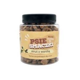 HAU NOW- Psie smaczki struś z wanilią 300g