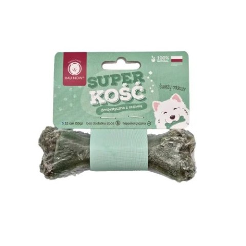 HAU NOW- Super Kość do żucia dentystyczna z szałwią S 12cm