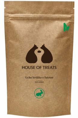 House of treats- Ucho królika z futrem 14szt