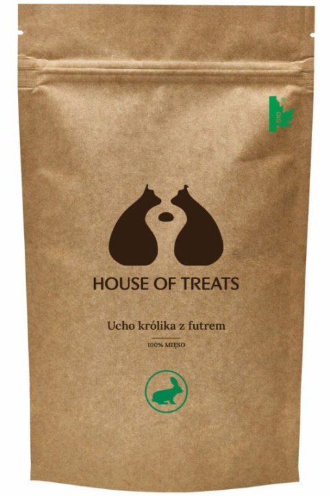 House of treats- Ucho królika z futrem 14szt House of treats- Ucho królika z futrem 14szt
