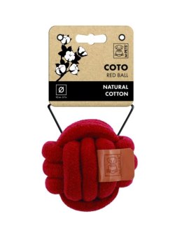 M-PETS Zabawka bawełniana - COTO Ball 9.5 cm
