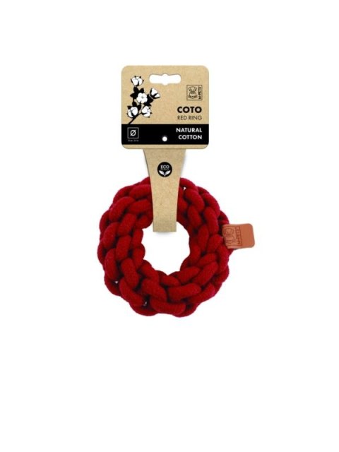M-PETS Zabawka bawełniana - COTO Ring 13 cm