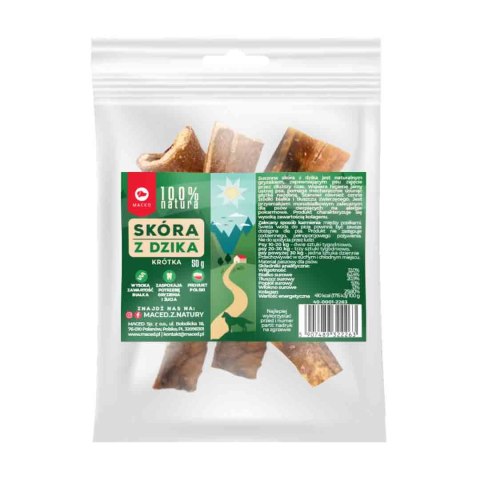 MACED Skóra dzika gryzak dla psa 50g